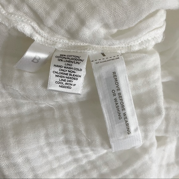 NWT Lou & Grey Gauzy Racerback Tank Top XS - Picture 2 of 7